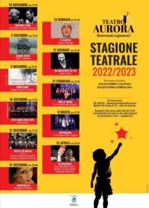 Stagione Teatrale 2022-23 Teatro Aurora