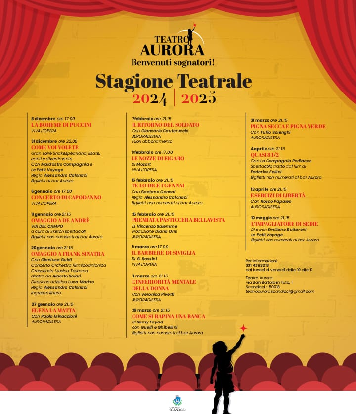 STAGIONE TEATRALE 2024-2025